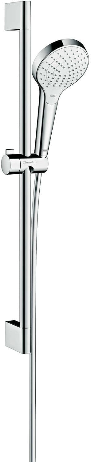 Set de douche unica croma-croma Select S Vario Hansgrohe 65CM EcoSmart blanc-chrome