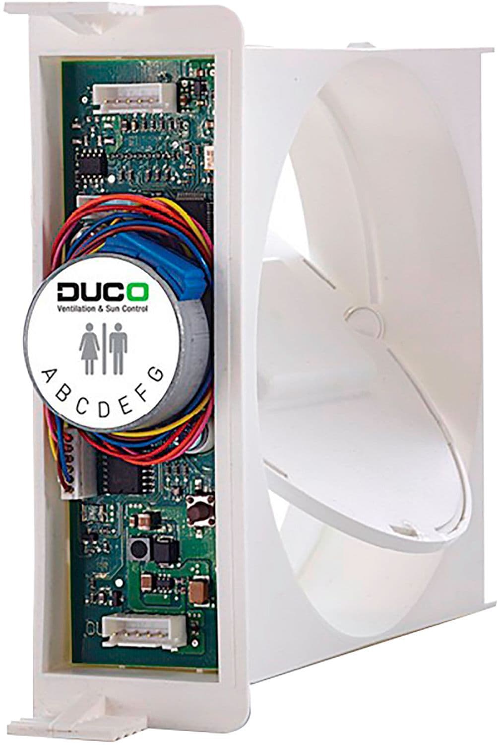 Sensorless regelklep voor DucoBox Focus voor diverse toepassingen 25M³/H