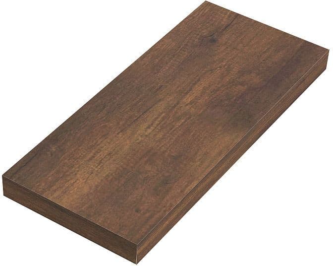 Wandtablet COFFEE 150X350X19MM tot 7KG eik roest