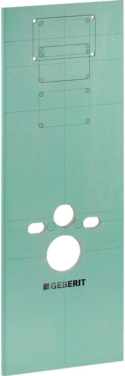 Duofix voorgeboorde gipsplaat v.wc-element Geberit