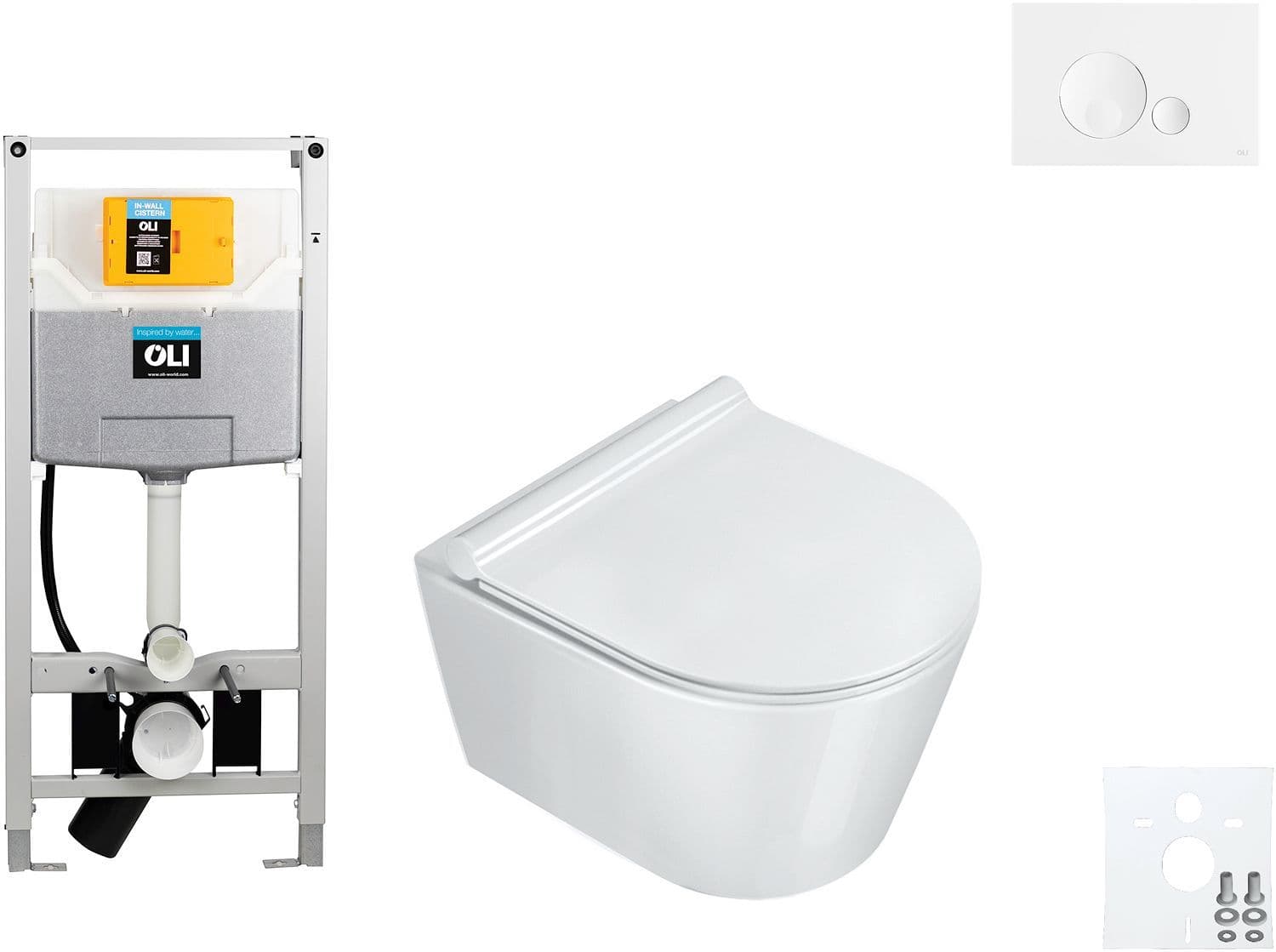 WALLFIX OLI HANGWC ZERO 46 CATALANO GLOBE WIT