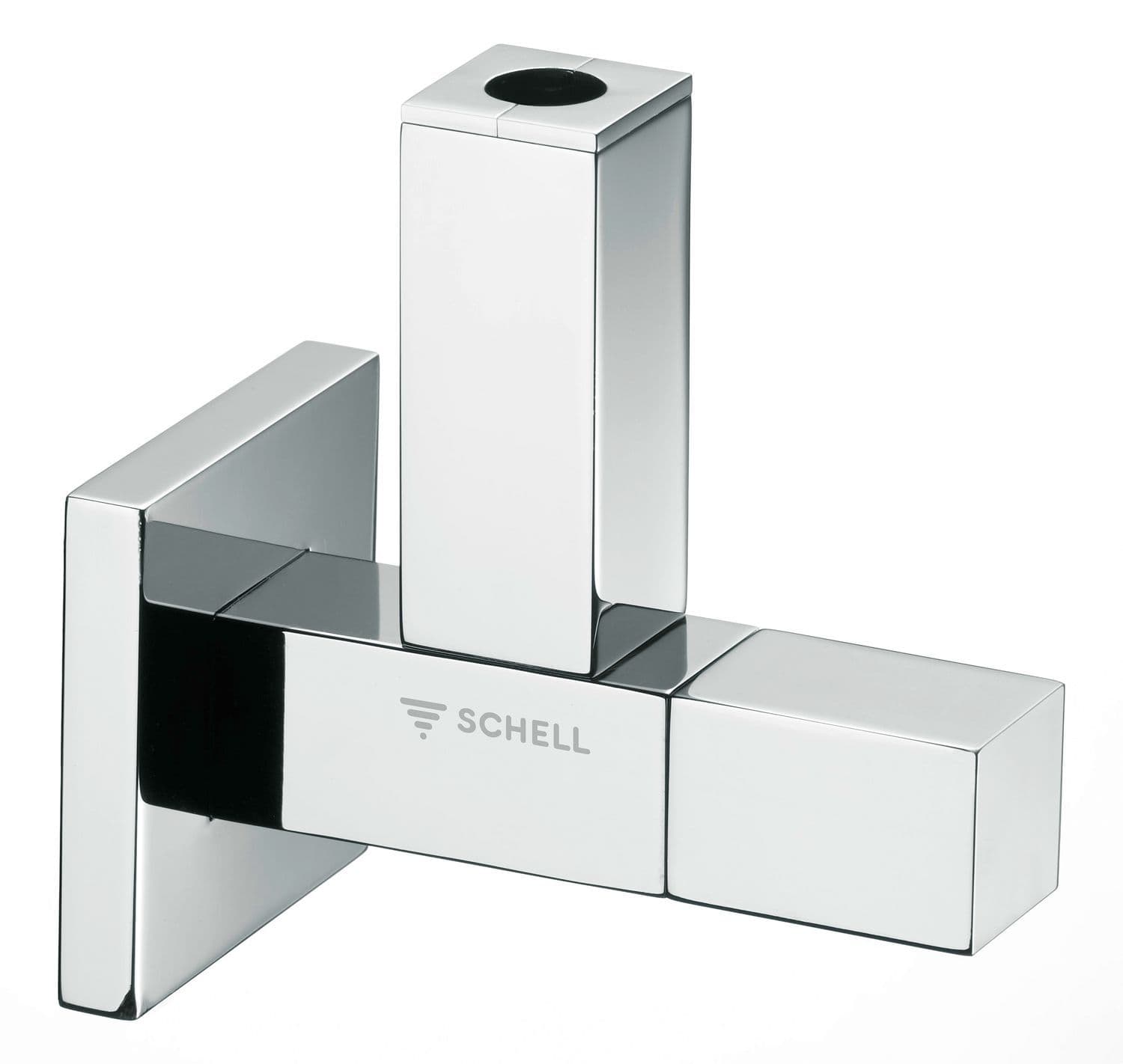 ROBINET D'EQUERRE DESIGN QUAD SCHELL CHROME