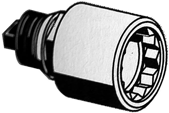 VERLENGSTUK QUICK SCHELL 20MM CHROOM
