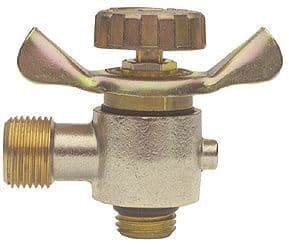 Fleskraan sievert 3/8"L zijaansluiting