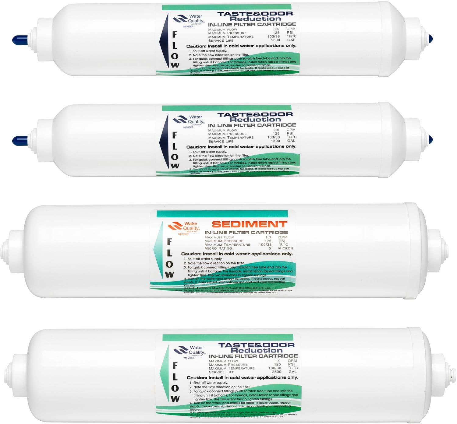 Set vervangpatroon (4ST) voor aqa source BWT