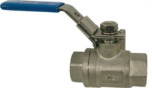 Bolkraan inox A4 4/4"FF