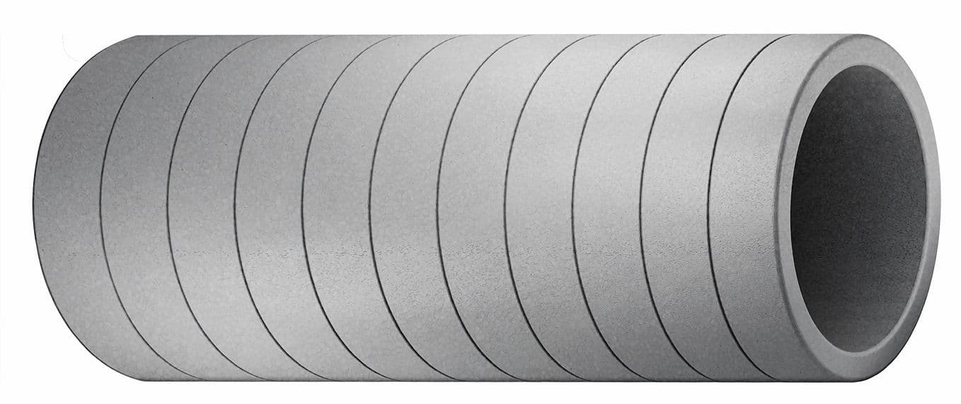 Aduro geisoleerd ventilatiebuis EPS 160MM-1M
