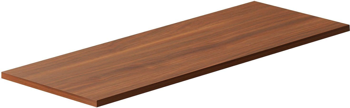 Tablet voor opbouw lavabo Molto 140X50CM notelaar