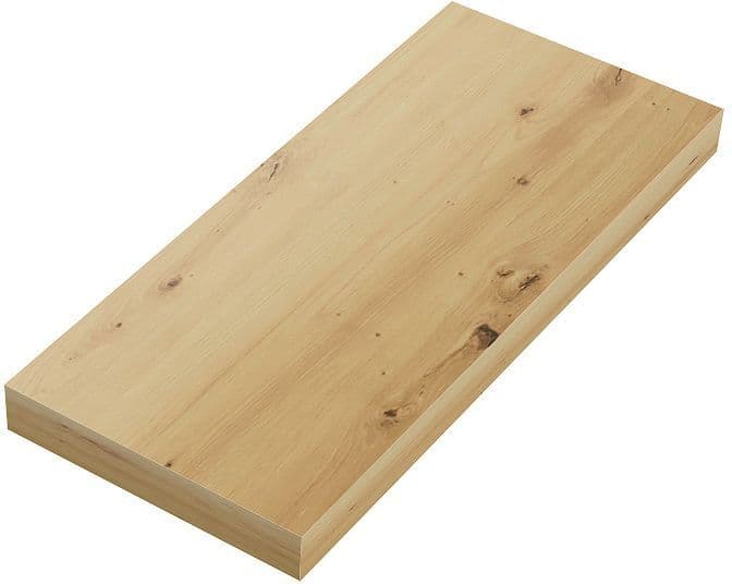 Wandtablet COFFEE 150X350X19MM tot 7KG eiken urban