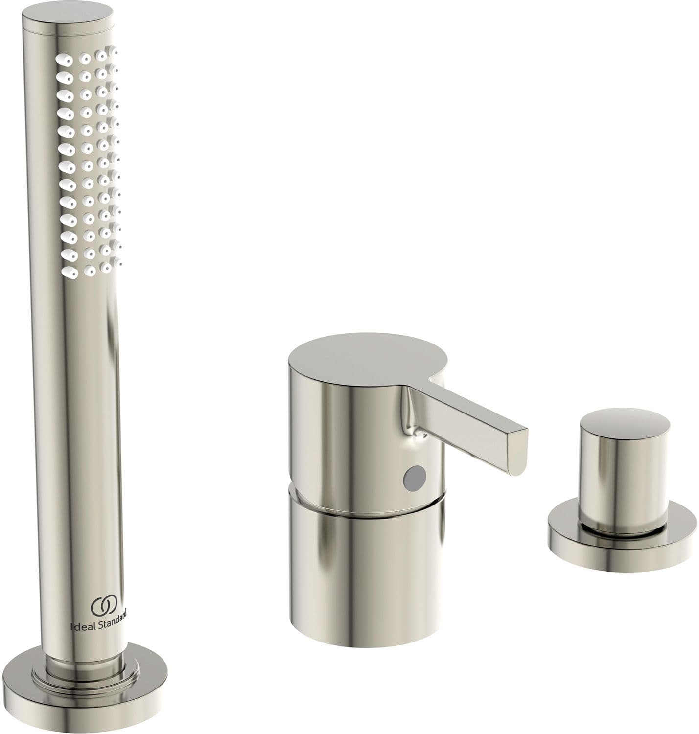 1GATS Mengkraan badrand voor vulling via overloop joy Ideal Standard Rvs look