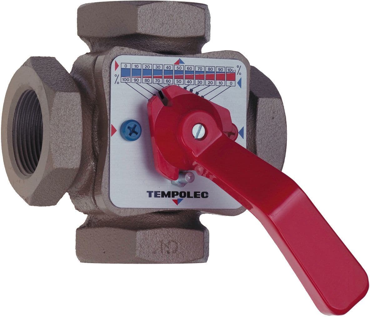 Vierwegmengkraan tempolec 4/4"