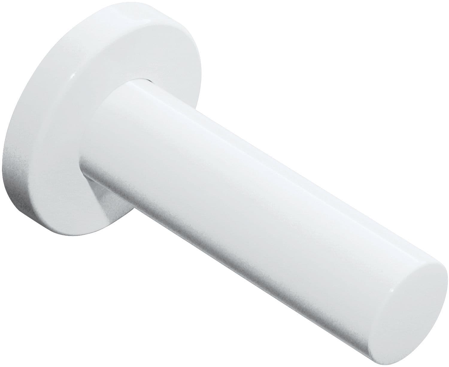 Reserve rolhouder haaks Hewi 477 wit