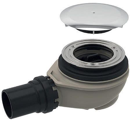 SIFON DOUCHE UNIFLEX GEBERIT 8CM-90MM-30l/m CHROOM