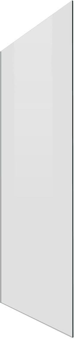 Vast deel PASPARTOE 2.0 86CM- hoogte 204CM chroom-helder
