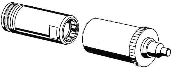 ADAPTATEUR QUICK SCHELL 70MM CHROME
