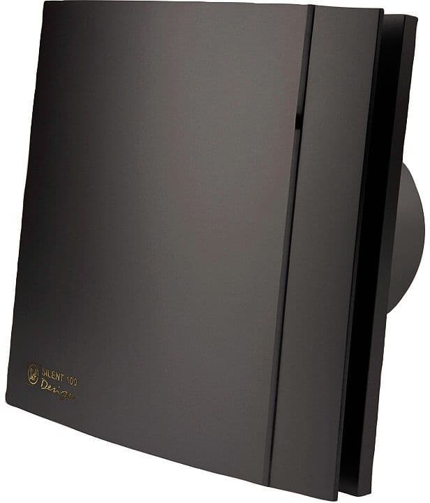 Badkamerventilator SILENT-100 CZ grey design s&p