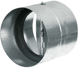 Spiral-d terugslagklep voor ventilatie 125MM