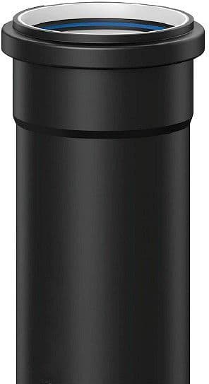 BUIS ZWART PP 75MM LENGTE 1M GEMOFT