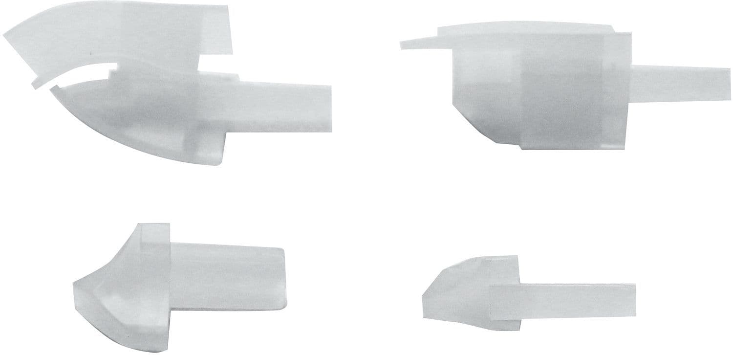 Set eindstukjes voor dichting novellini