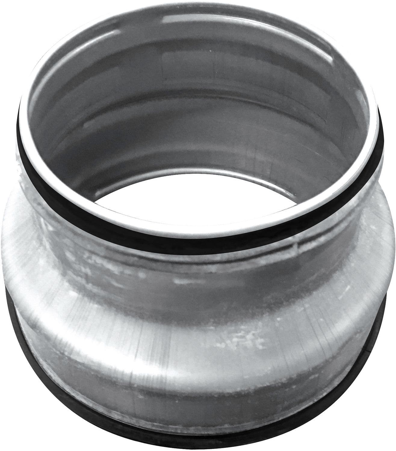 Spiral-d galva reduction pour ventilation 355-250MM