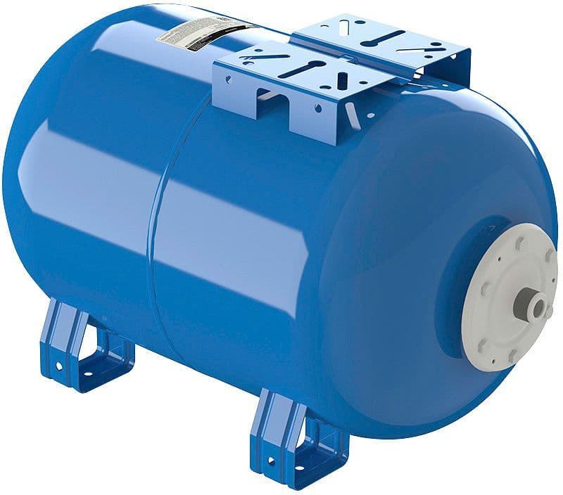 Membraandrukvat horizontaal 60 liter 644H zilmet
