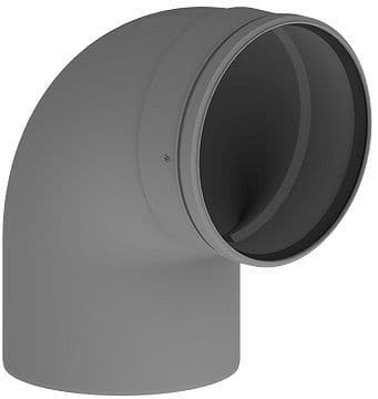 EXTRA BOCHT 90° PP DN 200 R=½D V.RGA-COLLECTOR
