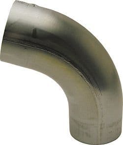 Zinken elleboog 80MM rond 40°