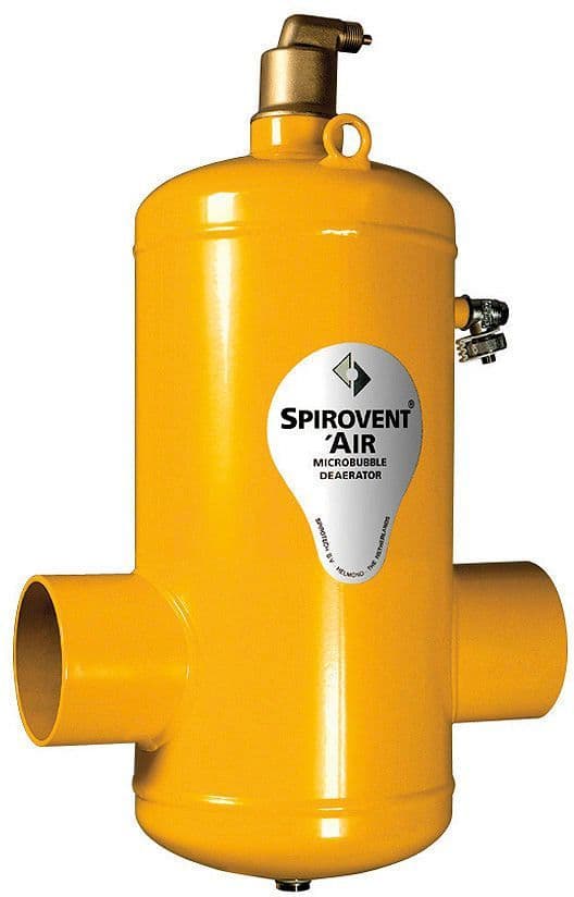 Luchtafscheider spirovent DN125 lasaansluiting