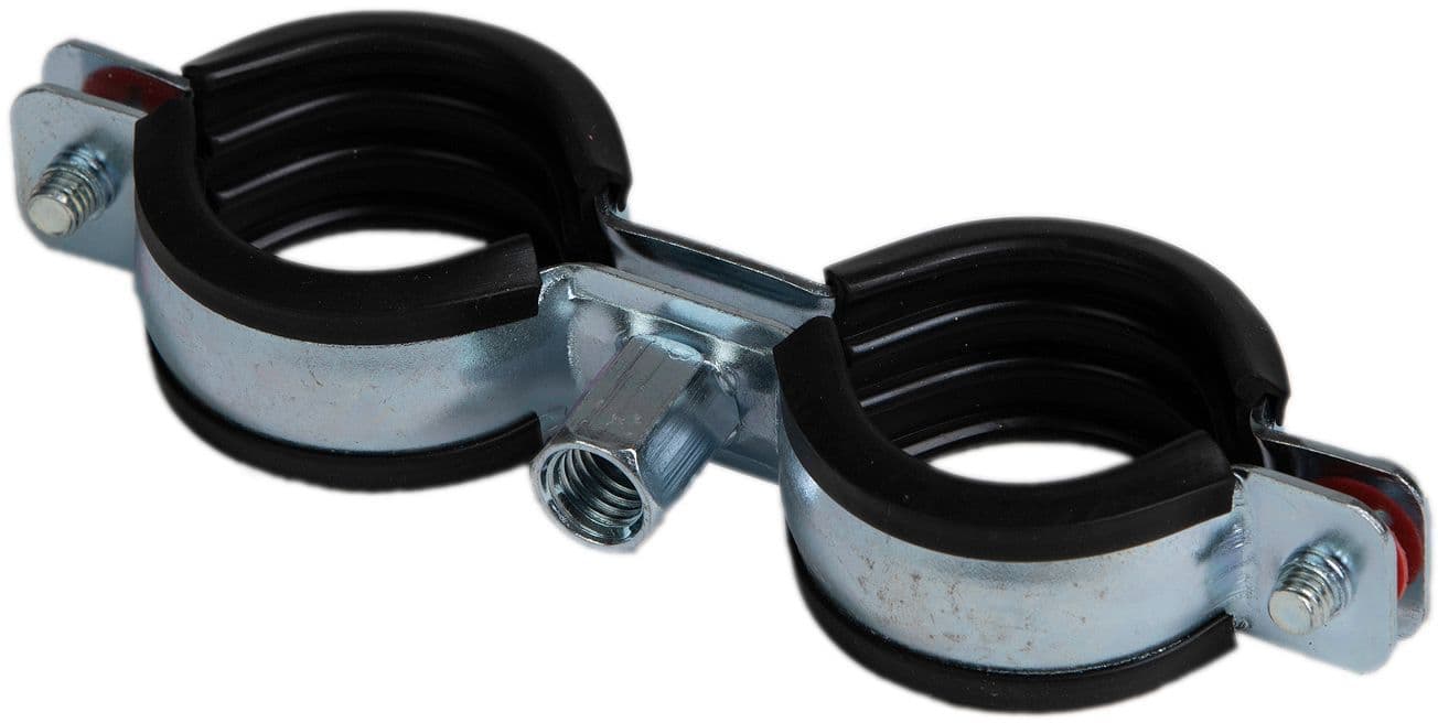 Dubbele beugel met isolatie 20-23MM M8/M10