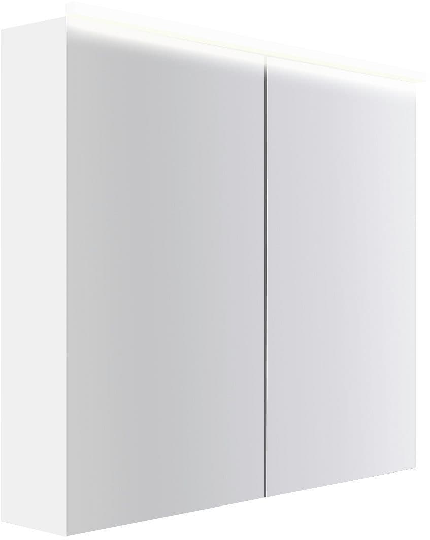 Spiegelkast COFFEE 2 deuren 900MM 4250K wit mat