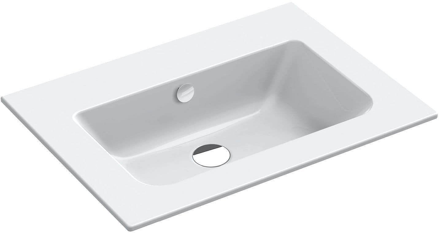 Lavabo alano catalano cataglaze+ 62X46CM porselein wit