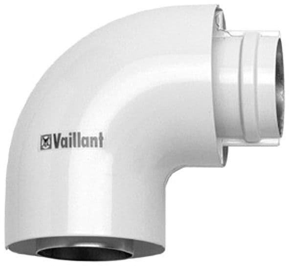 CONCENTRISCHE BOCHT 90° TURBOMAG 80/125MM ALU/ALU VAILLANT