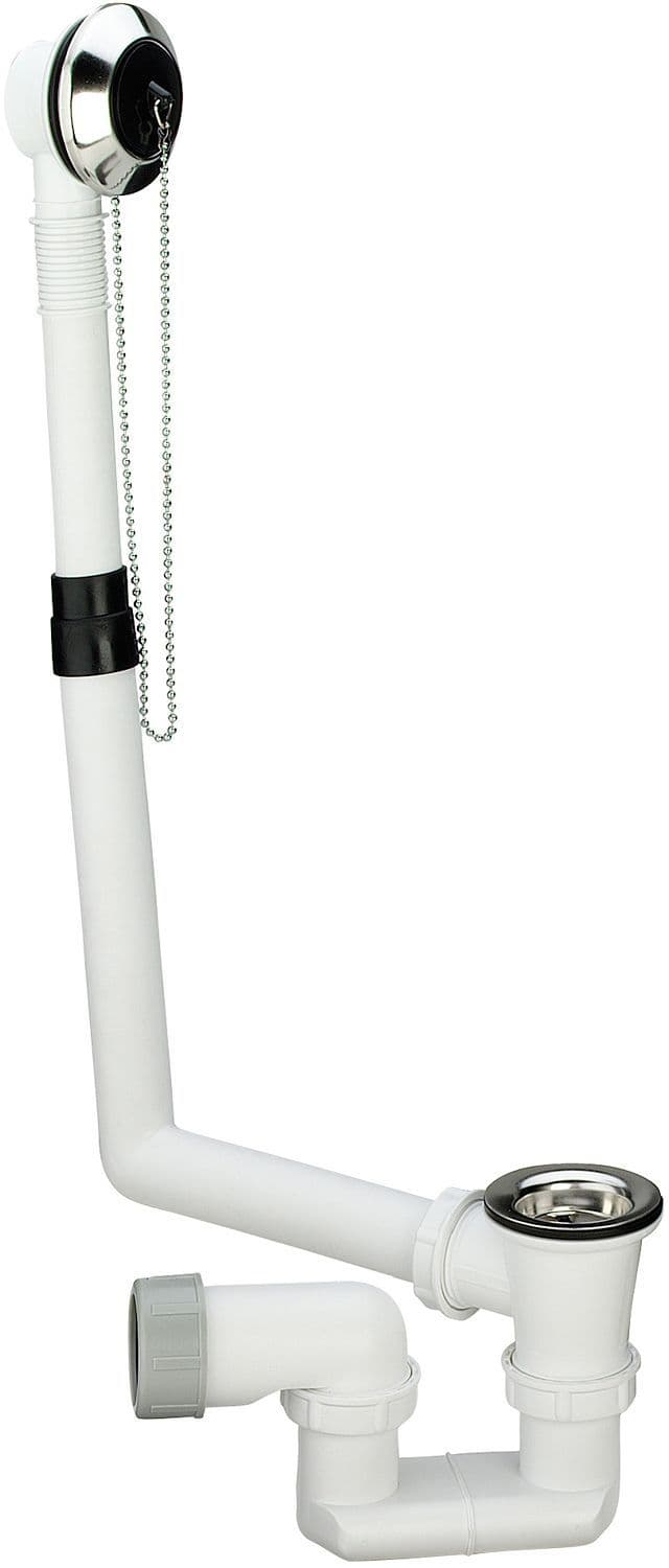 Badafloop stop+ketting chroom Viega