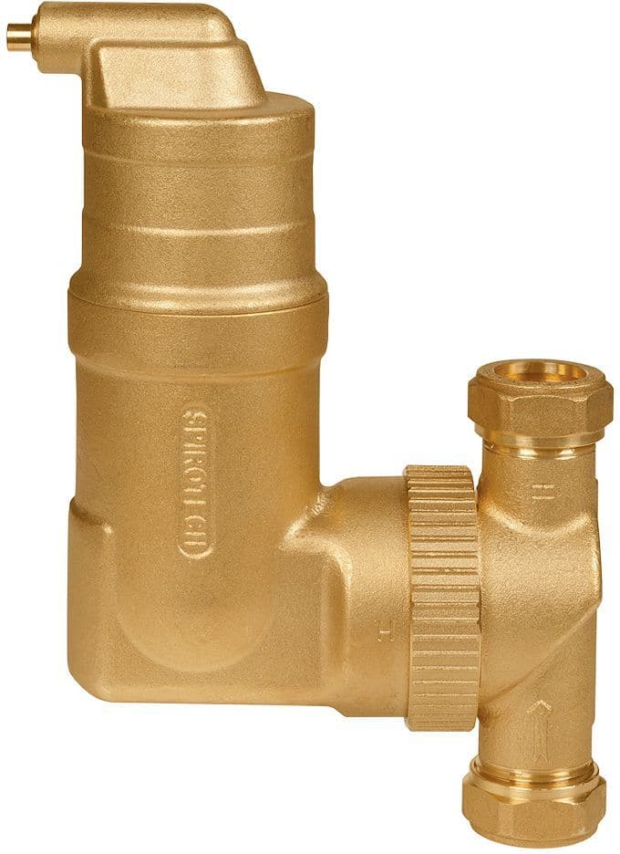 Spiro d-luchtafscheider 22MM universeel
