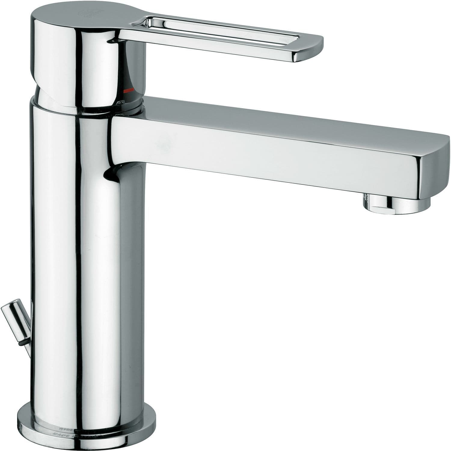 1GREEP Mengkraan lavabo eko paffoni coldstart automatische sluiting chroom by paffoni