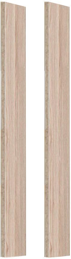 ZIJWAND VOOR SPIEGELKAST MOLTO (SET 2 STUKS) EIK NATUUR