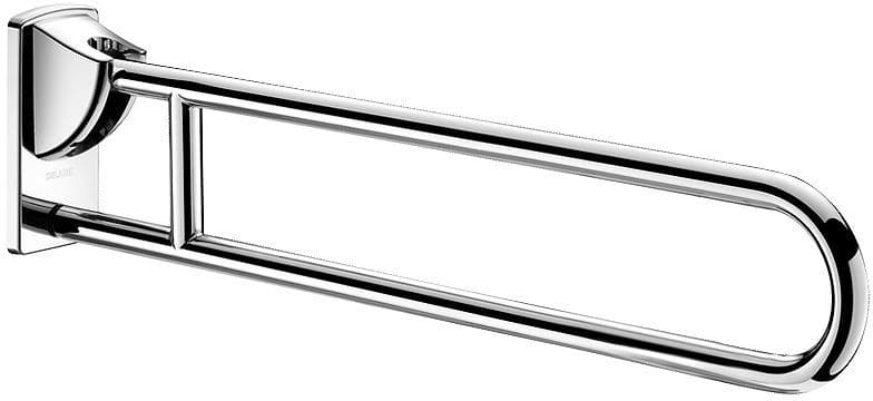 Opklapbare steun 90CM Delabie diameter 32MM glanzend Rvs