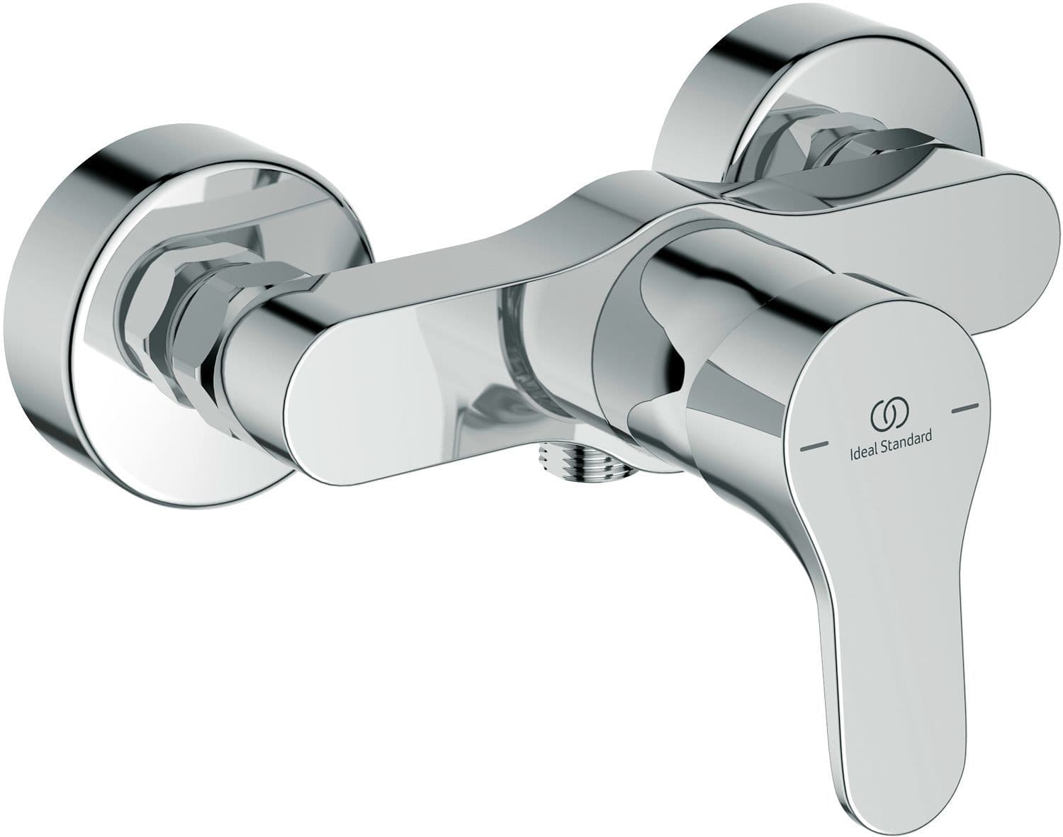 1GREEP Mengkraan douche cerabase Ideal Standard naakt chroom