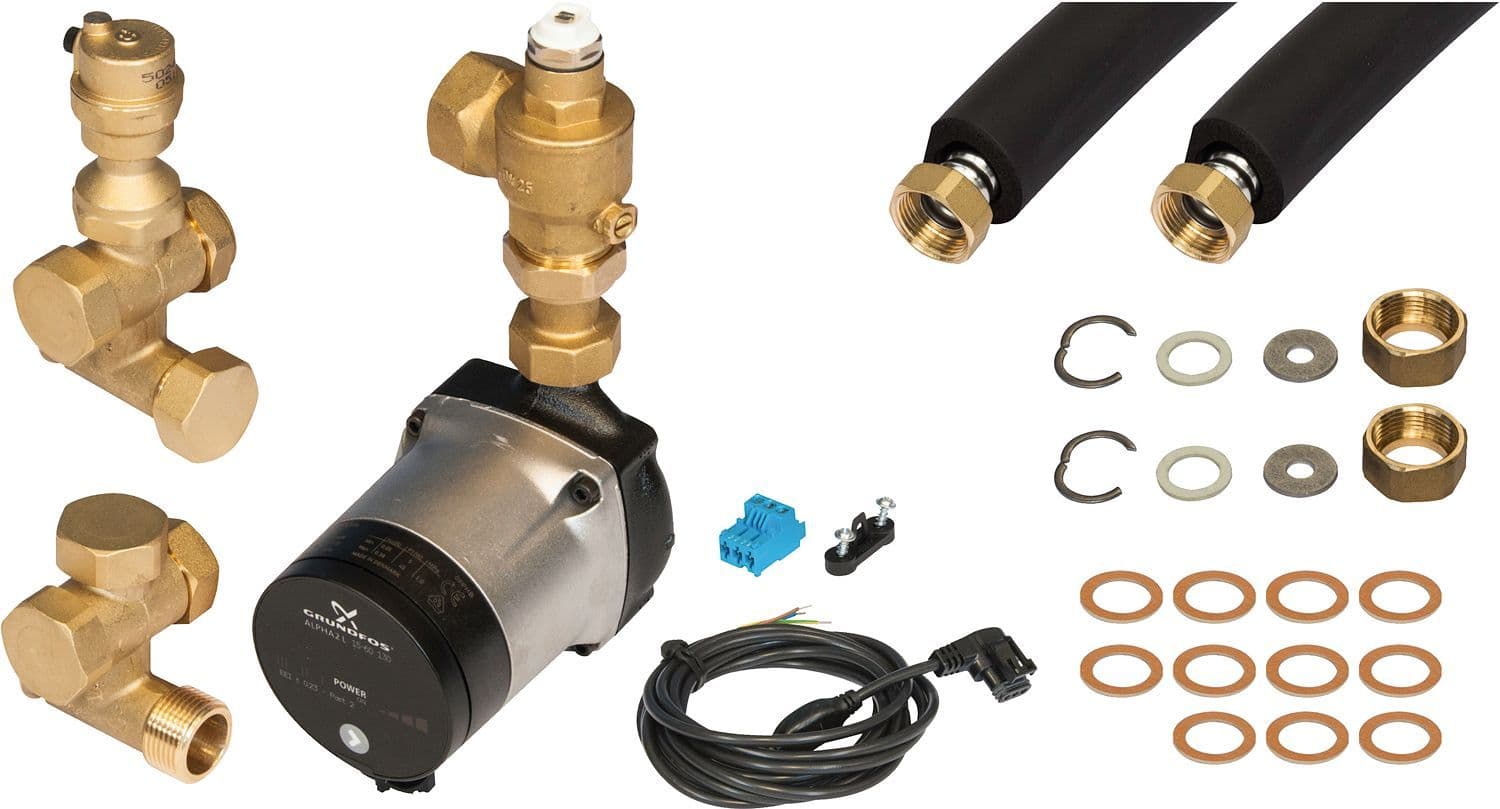 Verbindingsset hera 3/LAVA plus 3 met boiler remeha
