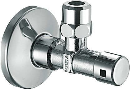 ROBINET D'ARRÊT EQUERRE SCHELL 1/2"M COIFFE LIBRE