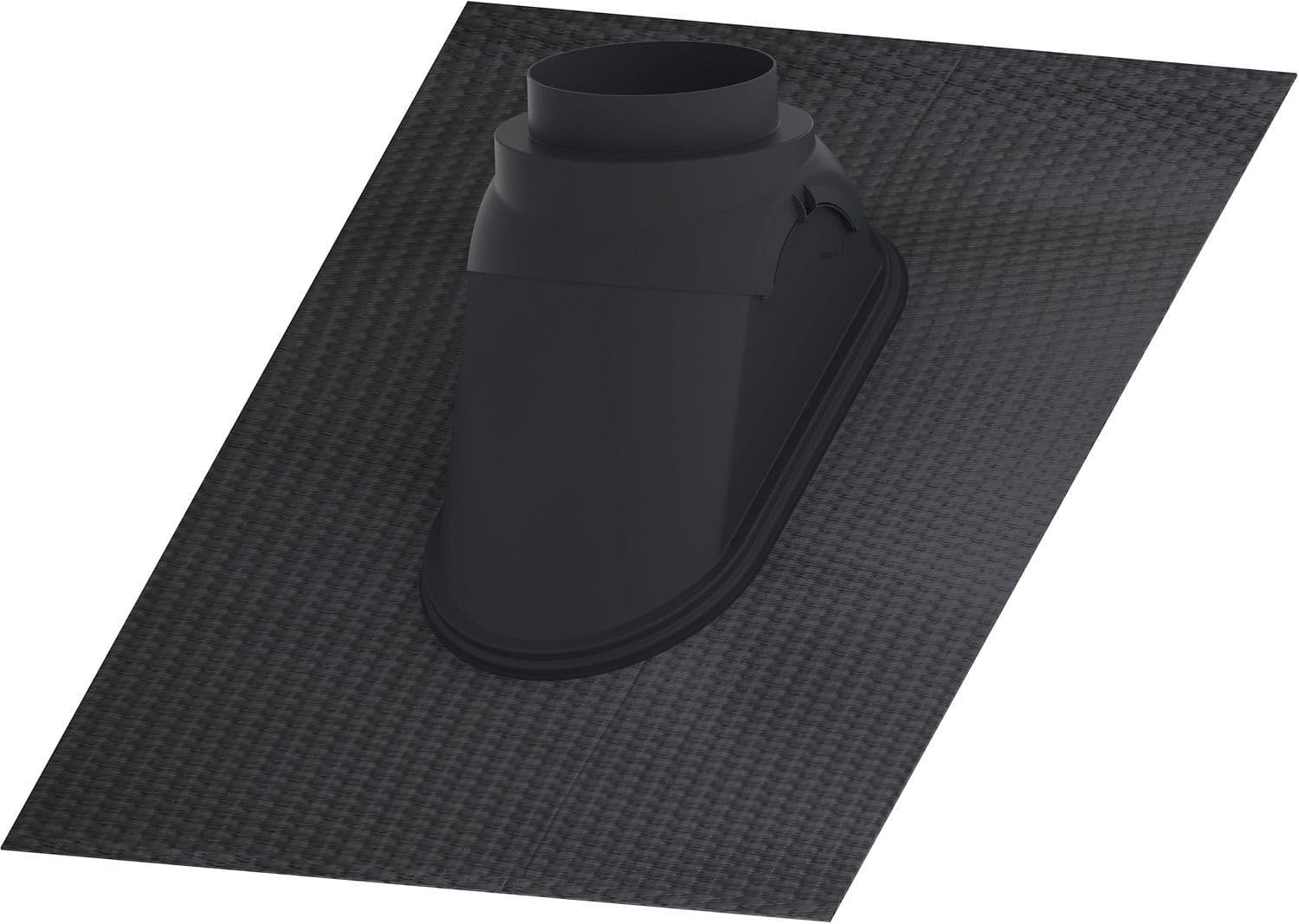 Geisoleerd slab+kap leadax voor ventilatie 160MM 10-55°