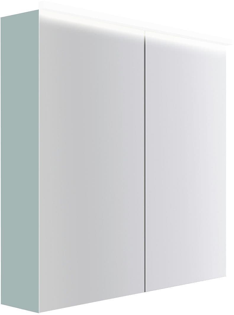 SPIEGELKAST COFFEE 2 DEUREN 800MM 4250K IJSBLAUW ZACHT MAT