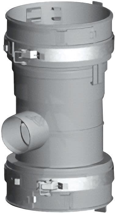 T-aansluitset Pp voor multiflex clv voor renovatie 130-60MM