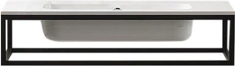 OPEN FRAME DETREMMERIE 120CM H 20CM ZWART ALUMINIUM