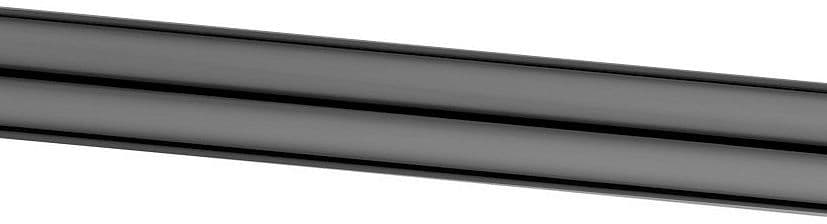 VERLENGBUIS UNIVERSEEL SIFON VERTICAAL ZWART 40CM MET KRAAG