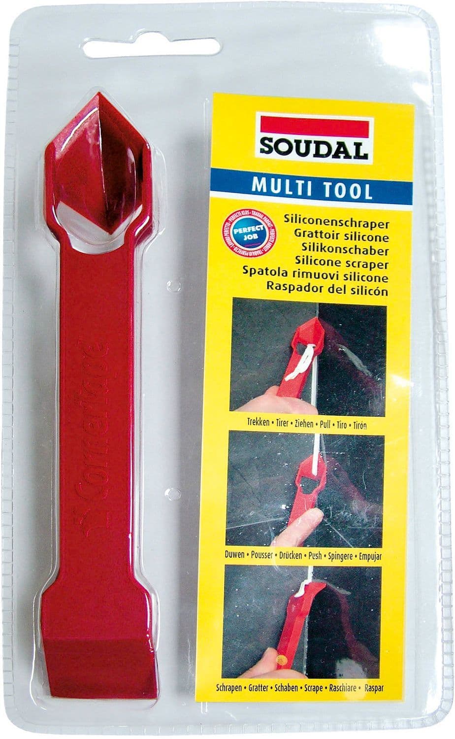 Siliconenschraper multitool Soudal