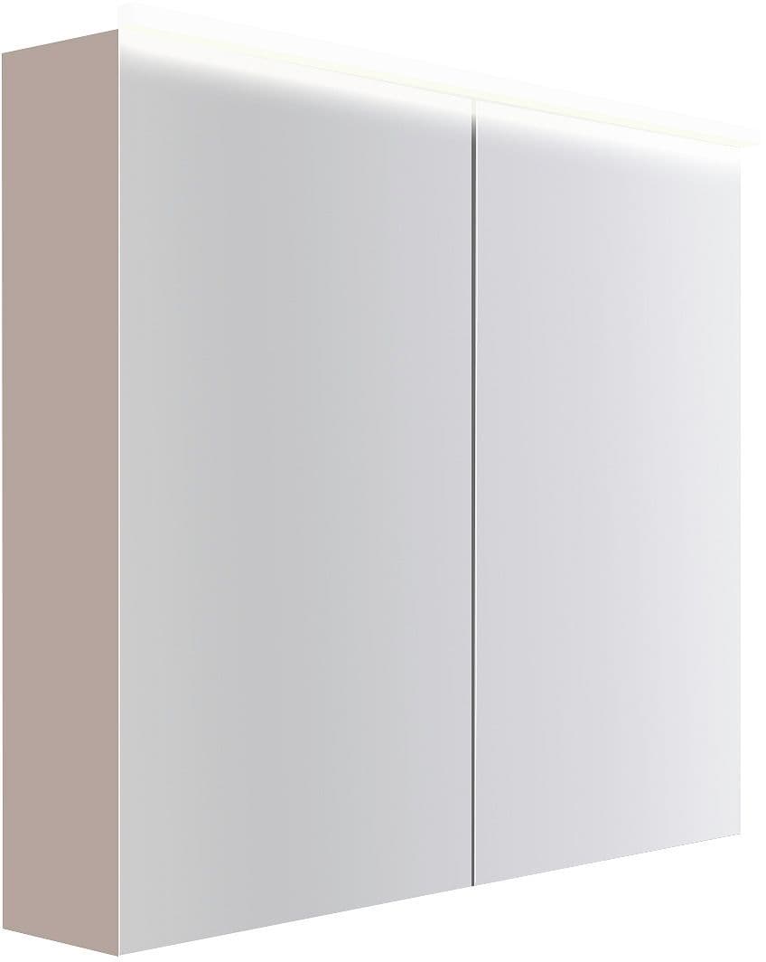 Spiegelkast COFFEE 2 deuren 900MM 4250K basaltgrijs mat