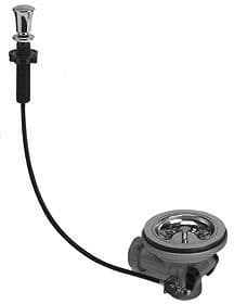 Krepine+overloop+kabel Franke 3"1/2 chroom