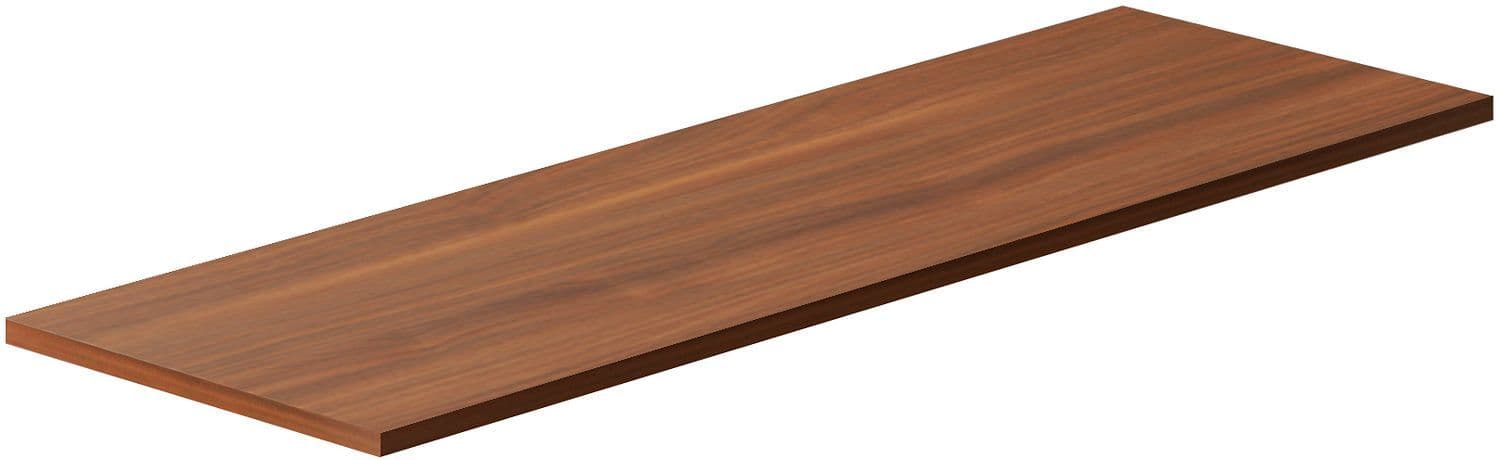 Tablet voor opbouw lavabo Molto 160X50CM notelaar