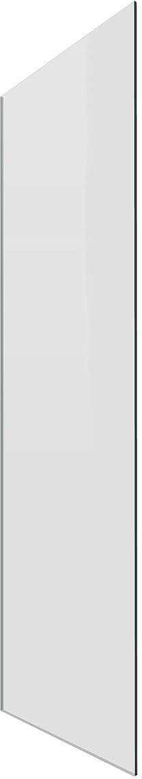Vast deel PASPARTOE 2.0 66CM- hoogte 204CM chroom-helder
